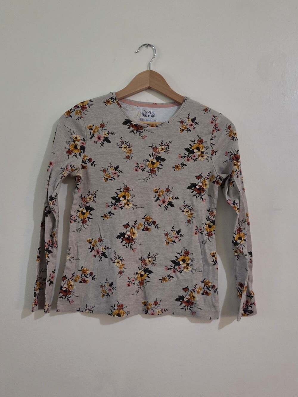 Cottagecore Floral Long-Sleeve Tee